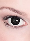 Zwarte contactlens met sterkte