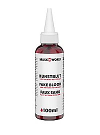 Bouteille de faux sang avec pointe de dosage 30 ml / 50 ml / 100 ml