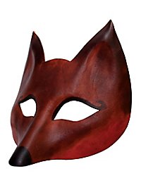 Maschera in cuoio veneziano Volpe de cuoio