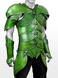 Set armatura in pelle - elfi verde