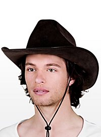 Cappello da cowboy marrone