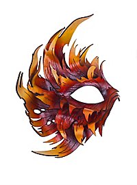 Maschera di cuoio - Marrone fenice