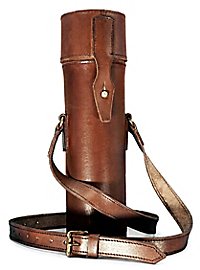 Scroll case brown