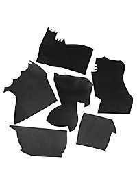 Armour grade leather remains - black