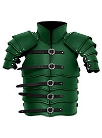 Armure d'éclaireur en cuir vert
