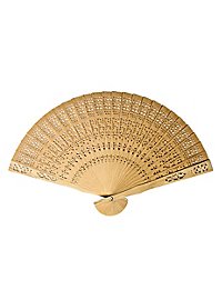 Asian Hand Fan wood
