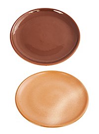 Assiette en terre cuite - Diamètre 22 cm