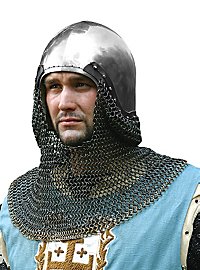 Bacinet with Chain Mail