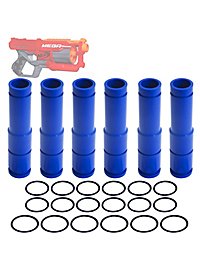 Blasterparts - Lot de 6 Coques Convertisseur de Calibre Nerf Mega CycloneShock