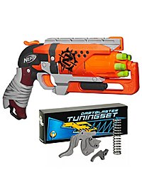 Blasterparts - Tuning-Gunmetal-Pack kompatibel für NERF - Zombie Strike Hammershot