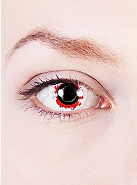 Blutiges Auge Kontaktlinsen
