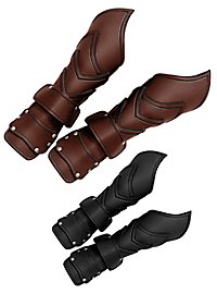 Brassards de seigneur de guerre avec protection des mains