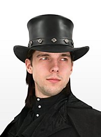 Cappello a cilindro in pelle - Ted