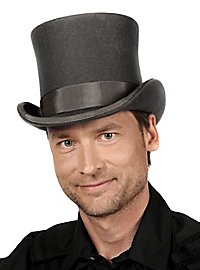 Cappello a cilindro steampunk grigio