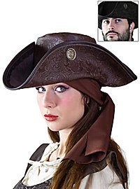 Cappello a tricorno decorato - Tre dobloni