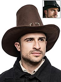 Cappello da borsa medevale, cappello d lana da uomo per revocator