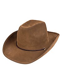 Cappello da cowboy marrone
