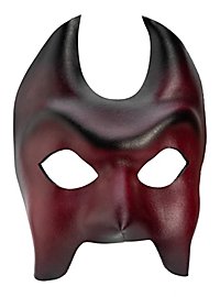 Colombina Diavolo maschera veneziana in pelle