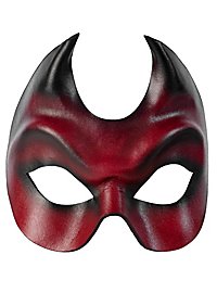 Colombina Diavolo Venetian devil mask made of leather 