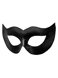 Colombina Spiona black Venetian Leather Mask