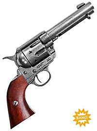 Revolver - Colt Peacemaker 1873, silber