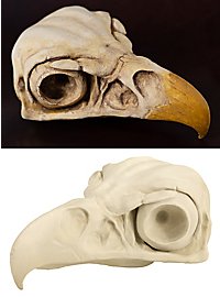 Crâne d'aigle imprimé en 3D à peindre soi-même (16cm)