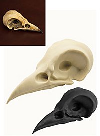 Crâne de corneille imprimé en 3D à peindre soi-même (7 cm)
