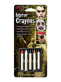 Crayons de maquillage horreur