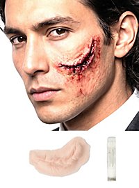 Crescent-shaped Flesh Wound – Latex Wound