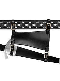 Dagger holder for back and belt