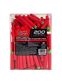Dart Zone Chili Darts Pack de 200 Recharges avec Boîte à Munitions