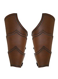 Armschienen - Drachenreiter braun