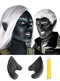 Dunkelelf Ohren Latexapplikation