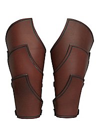 Armschienen - Elfenkrieger braun