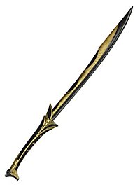 Elven sword - Nalandra, short, black Larp weapon