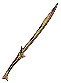 Elven sword - Nalandra, short, red Larp weapon