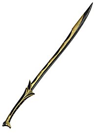 Epée Elfique - Nalandra, longue, noire, Arme de GN