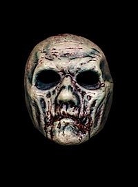 Fauliger Zombie Halbmaske aus Latex