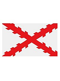 Flag - Burgundy cross