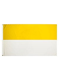 Flag white & yellow 