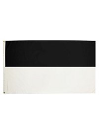 Flagge schwarz-weiß