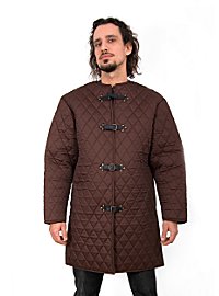 Gambeson mit Schnallen braun