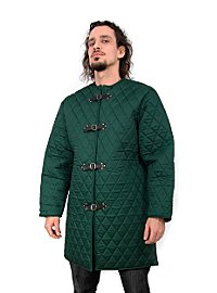 Gambeson mit Schnallen grün