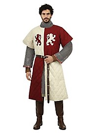 Gambeson red/white with double lion - Leonard