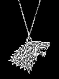 Game of Thrones - Collier en argent Stark