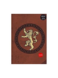 Game of Thrones - Notebook with light function Lannister