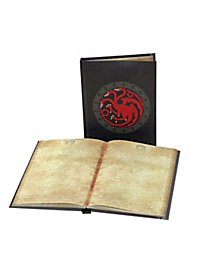Game of Thrones - Notizbuch mit Leuchtfunktion Targaryen