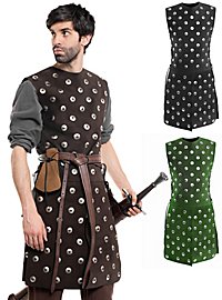 Giacca in pelle borchiata - scagnozzo, lunga