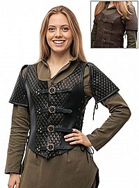 Gilet in pelle fantasy - Lyanna