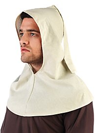 Gugel bianco naturale